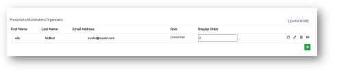 Screenshot: Dialog box for adding event details.